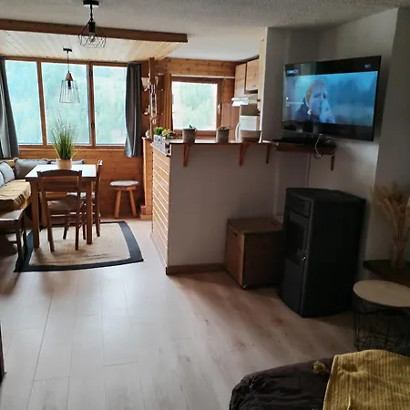 Apartment 8 Couchages 45 M2 Confort A La Foux D'allos Allos